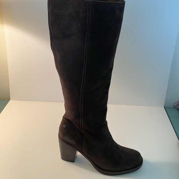 Calvin Klein Jeans Hollyann Suede Boots - Picture 2 of 5